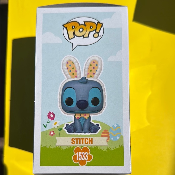 Pop! Stitch Vinyl Figure with Bunny Ears - Picture 4 of 5